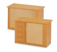 Roller door Credenza;Pedenza